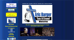 Desktop Screenshot of ericbarger.com
