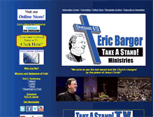 Tablet Screenshot of ericbarger.com
